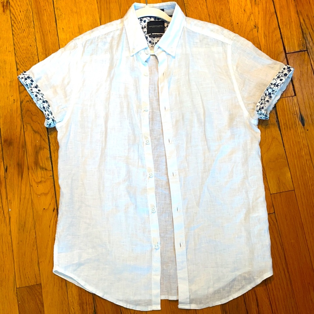 💥🔥Denim & Flower Ricky Sigh Slim Button Down